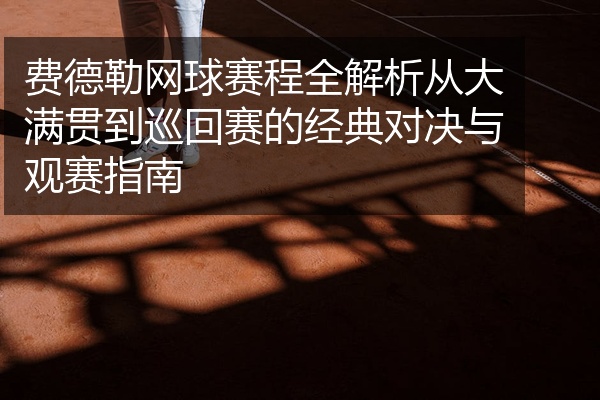 费德勒网球赛程全解析从大满贯到巡回赛的经典对决与观赛指南