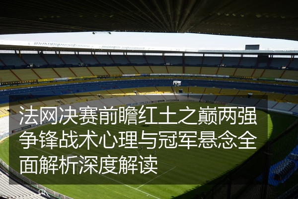 法网决赛前瞻红土之巅两强争锋战术心理与冠军悬念全面解析深度解读